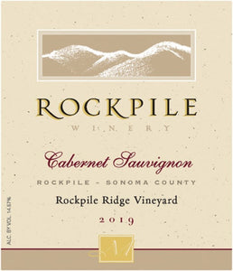 Mauritson 2019 Rockpile Ridge Vyd Cabernet Sauvignon