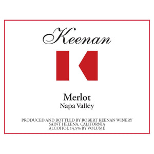 Keenan 2021 Napa Valley Merlot