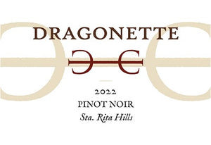 Dragonette Cellars 2022 Sta. Rita Hills Pinot Noir