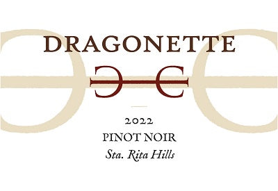 Dragonette Cellars 2022 Sta. Rita Hills Pinot Noir