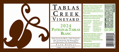 Tablas Creek 2024 Patelin de Tablas Blanc