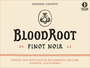 Bloodroot 2022 Sonoma County Pinot Noir