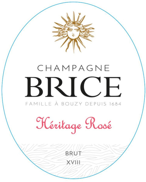 Champagne Brice Heritage Brut Rosé NV | The Wine Crush Long Beach