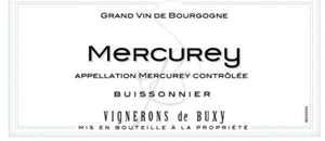 Vignerons de Buxy 2023 Buissonnier Rouge Mercurey