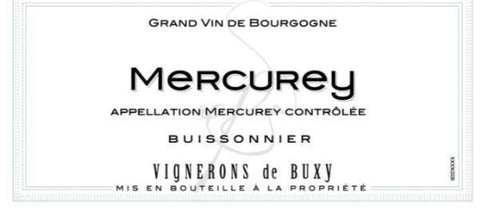 Vignerons de Buxy 2023 Buissonnier Rouge Mercurey
