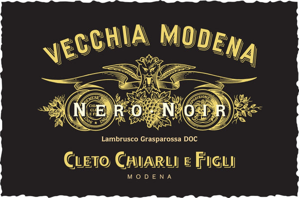 Cleto Chiarli Lambrusco Grasparossa di Vecchia Modena Nero Vigneto