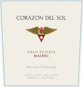 Corazon del Sol 2020 Gran Reserva Estate Malbec