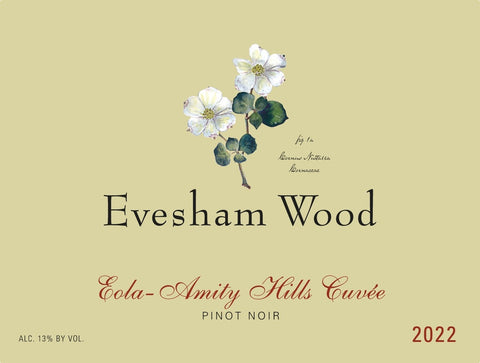 Evesham Wood 2022 Eola-Amity Hills Pinot Noir