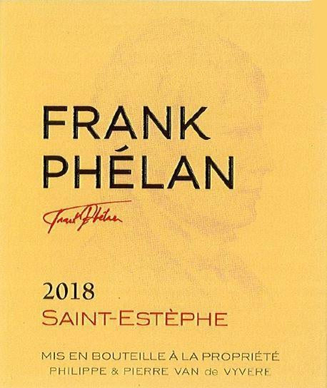 Chateau Phelan Segur 2018 Frank Phelan Saint-Estephe