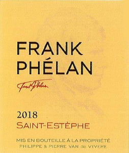 Chateau Phelan Segur 2018 Frank Phelan Saint-Estephe