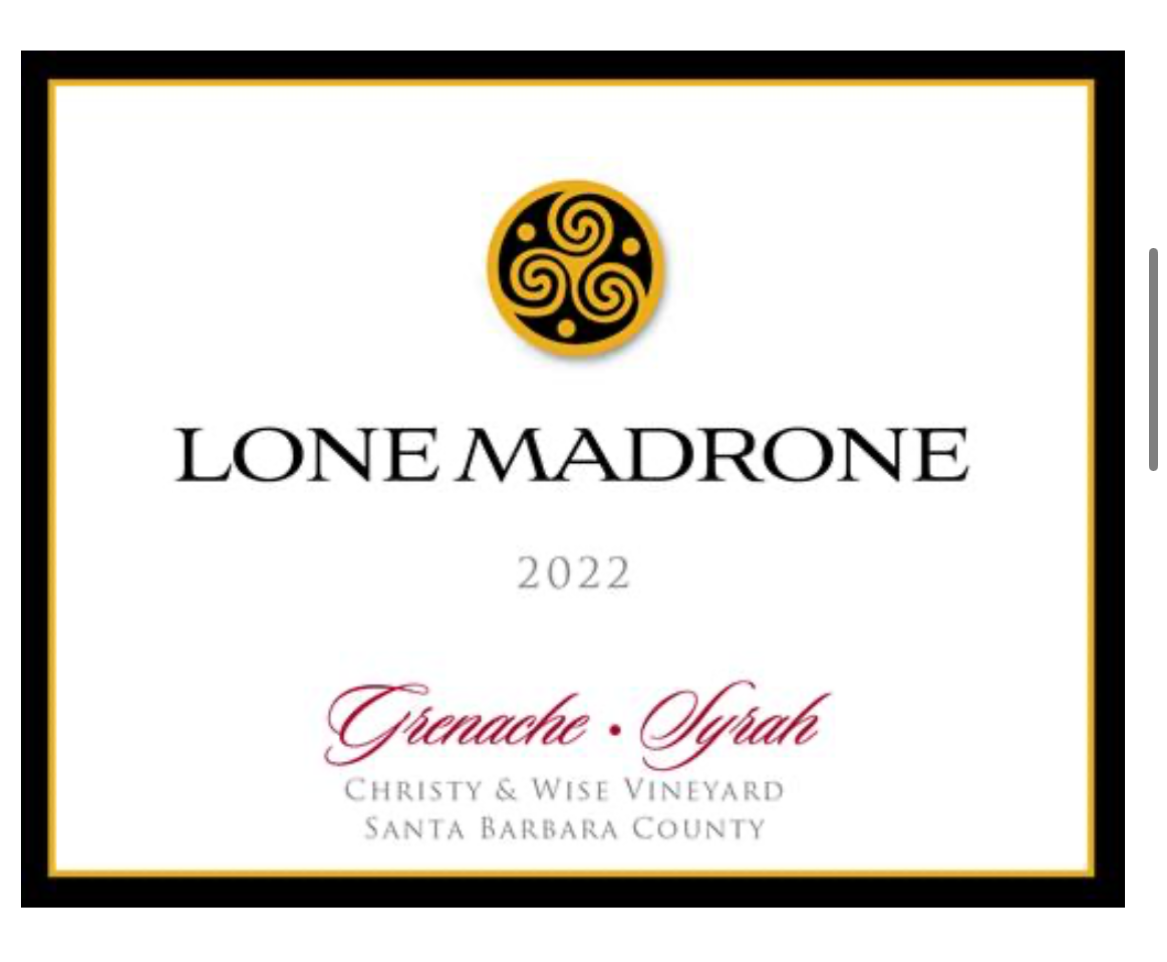Lone Madrone 2022 Christy and Wise