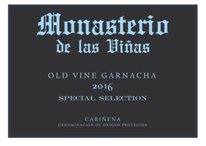 Monasterio de las Viñas 2016 Old Vine Garnacha