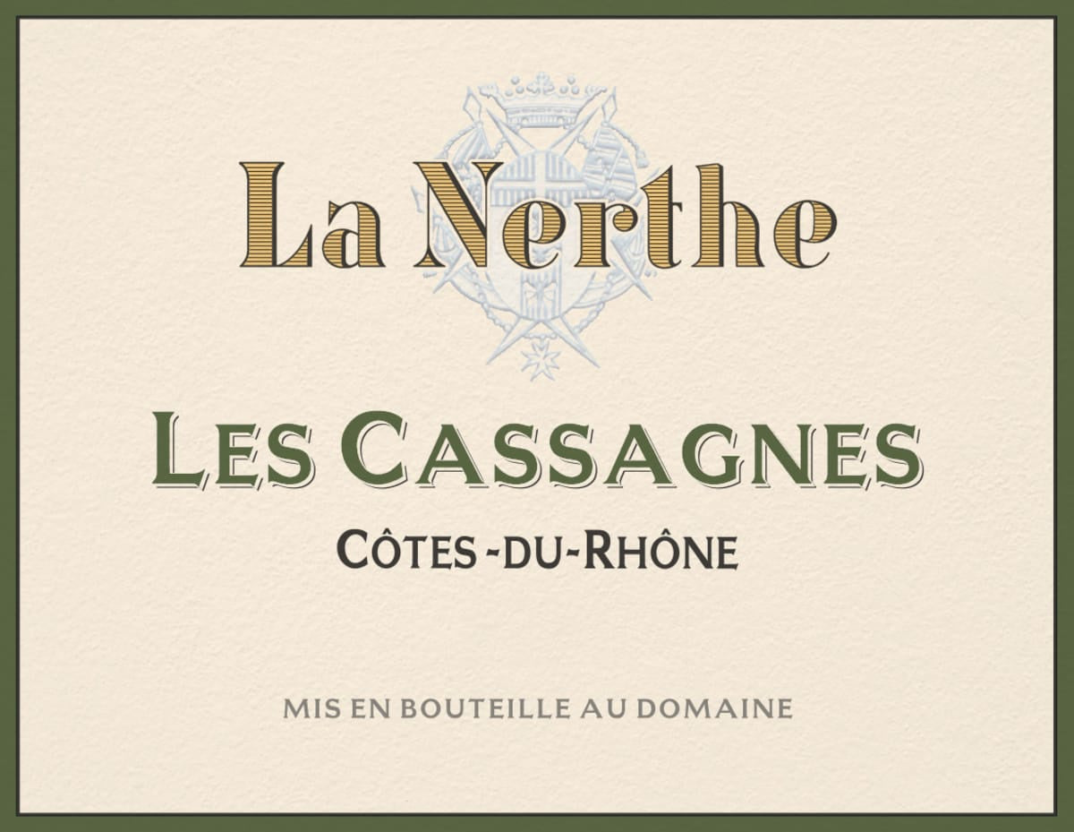 Chateau la Nerthe 2021 Les Cassagnes Cotes du Rhone Blanc