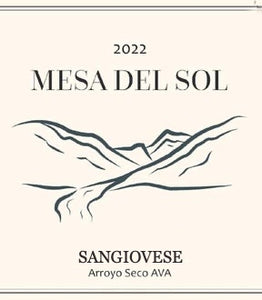 Mesa del Sol 2022 Sangiovese