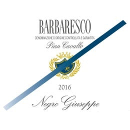 Negro Giuseppe 2016 Pian Cavallo Barbaresco