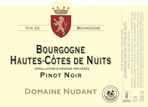 Domaine Nudant 2021 Bourgogne Hautes-Cotes de Nuits