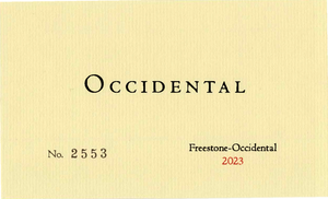 Occidental 2023 Freestone-Occidental Pinot Noir