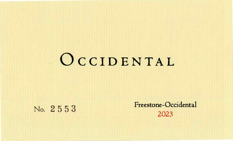 Occidental 2023 Freestone-Occidental Pinot Noir