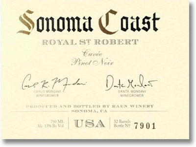 RAEN 2022 Royal St. Robert Pinot Noir