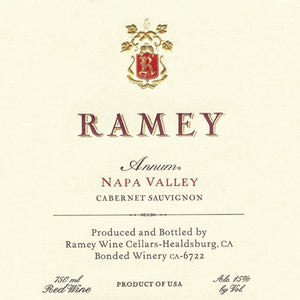 Ramey 2019 Annum Cabernet Sauvignon