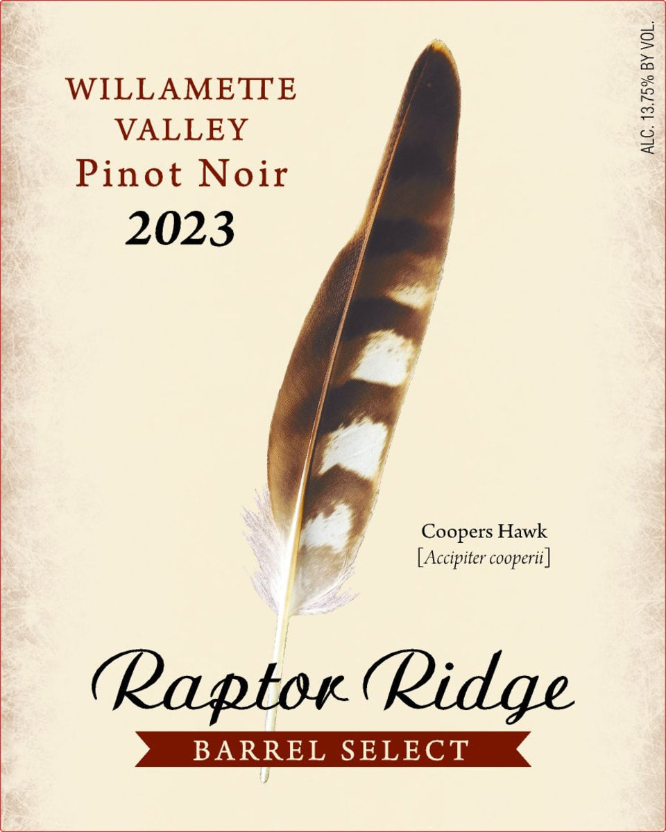 Raptor Ridge 2023 Barrel Select Pinot Noir