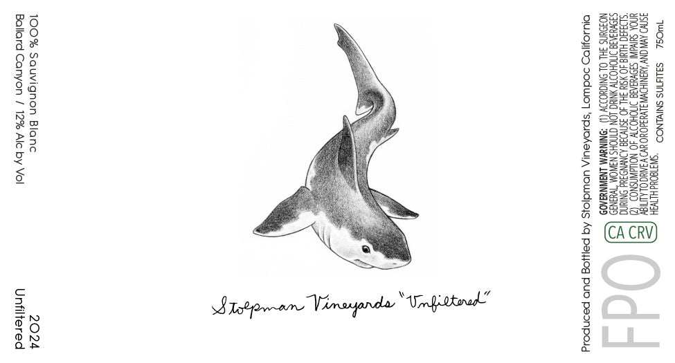 Stolpman Vineyards 2024 Unfiltered Sauvignon Blanc