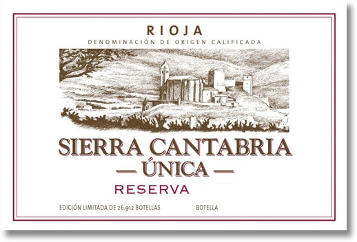 Sierra Cantabria 2019 Reserva Unica