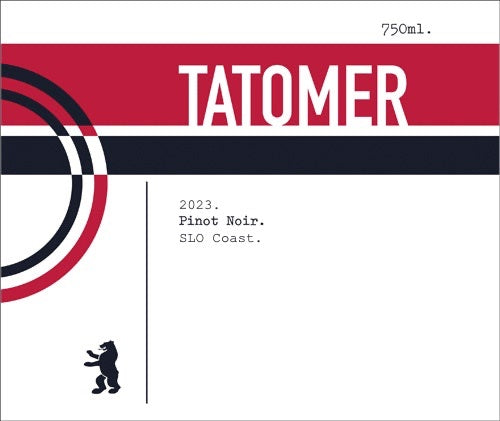Tatomer 2023 SLO Coast Pinot Noir
