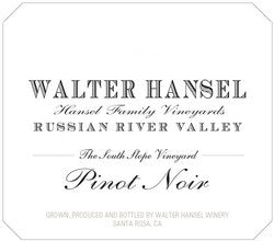 Walter Hansel 2022 The South Slope Vineyard Pinot Noir