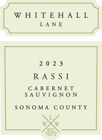 Whitehall Lane 2023 Rassi Cabernet Sauvignon