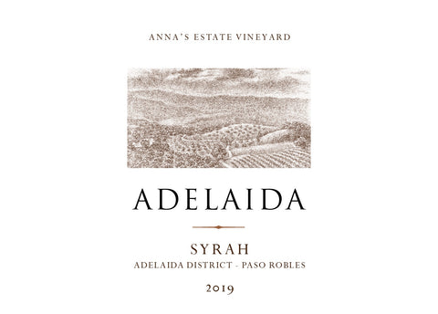 Adelaida 2019 Anna's Estate Syrah