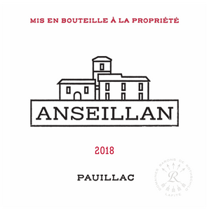 Anseillan du Chateau Lafite Rothschild 2018 Pauillac