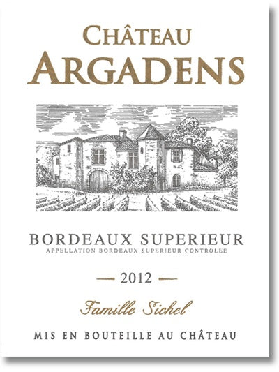 Chateau Argadens 2019 Bordeaux Supérieur