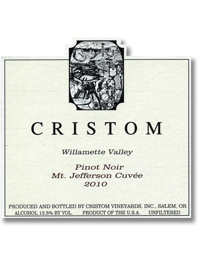 Cristom 2021 Mt Jefferson Cuvée Pinot Noir