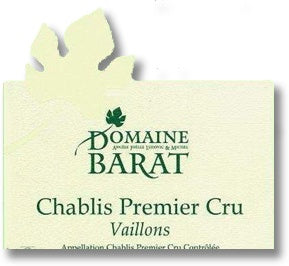 Domaine Barat 2021 Vaillons 1er Cru Chablis