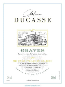 Chateau Ducasse 2020 Graves Blanc