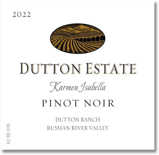 Dutton Estate 2022 'Karmen Isabella' Pinot Noir