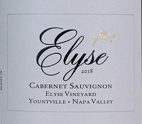 Elyse 2018 Estate Vineyard Cabernet Sauvignon