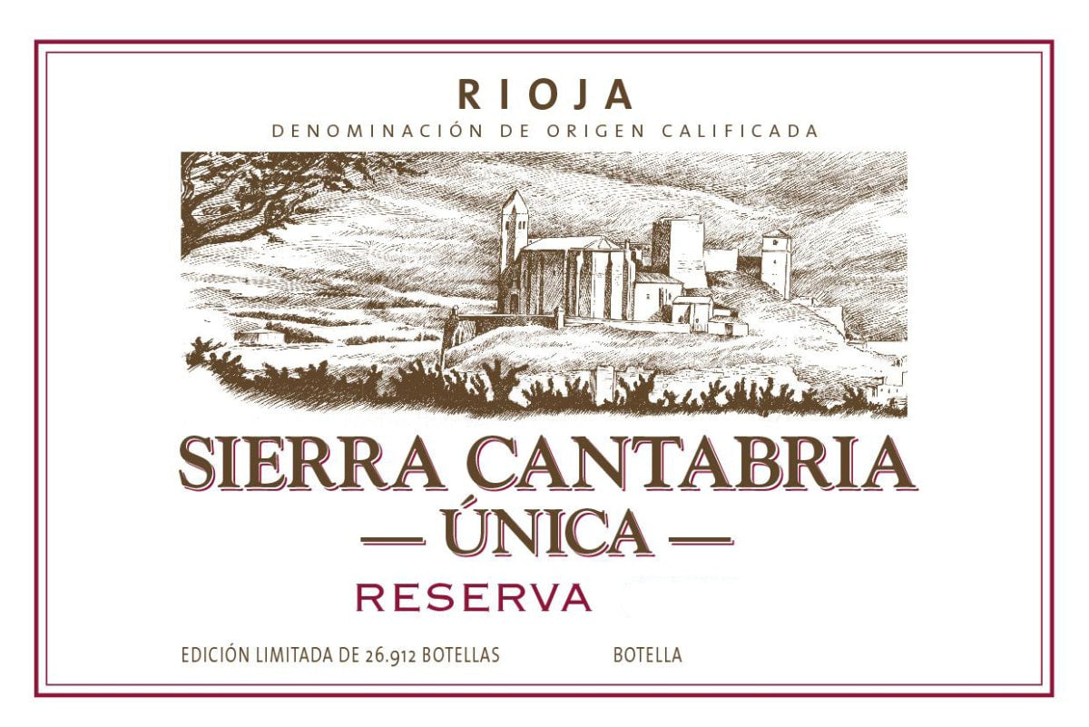 Sierra Cantabria 2018 Reserva Unica