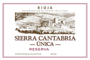 Sierra Cantabria 2018 Reserva Unica