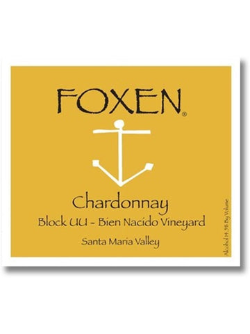 Foxen 2019 Bien Nacido Block UU Chardonnay