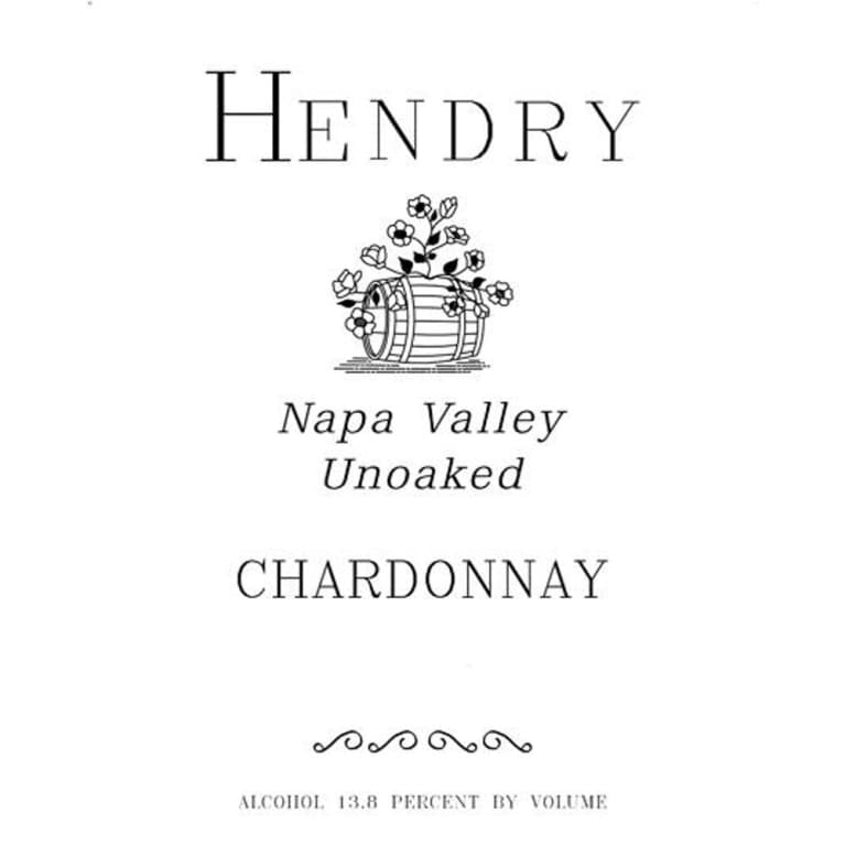 Hendry 2020 Unoaked Chardonnay
