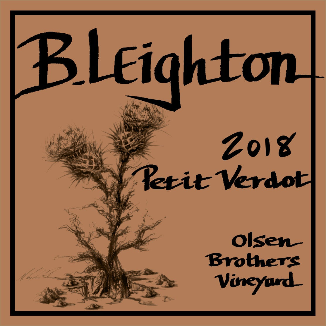 B. Leighton 2018 Petit Verdot