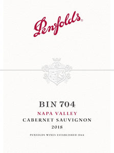 Penfolds 2019 Bin 704 Cabernet Sauvignon