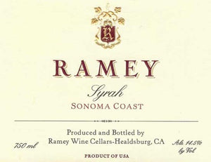 Ramey 2019 Sonoma Coast Syrah