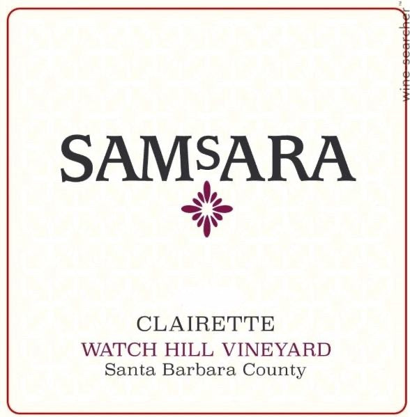 SAMsARA 2021 Watch Hill Vineyard Clairette