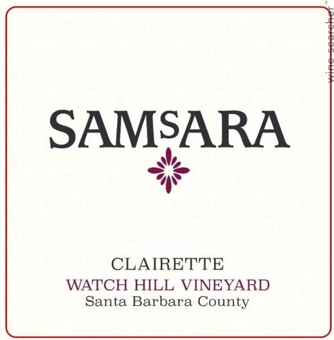 SAMsARA 2021 Watch Hill Vineyard Clairette