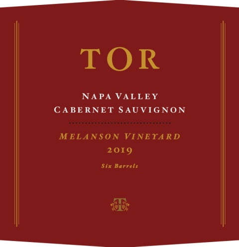 TOR 2019 Melanson Vineyard Cabernet Sauvignon