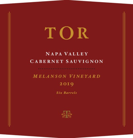 TOR 2019 Melanson Vineyard Cabernet Sauvignon