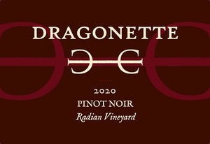 Dragonette 2020 Radian Vineyard Pinot Noir
